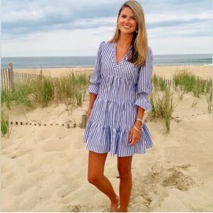 Tuckernuck POMANDER PLACE
Blue and White Stripe Cotton Poplin Kenzo Dress Medium